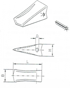 Flachkappe System UNIZET-2000 132x55x62